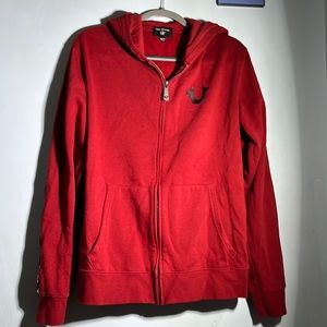 True Religion red sweatshirt
